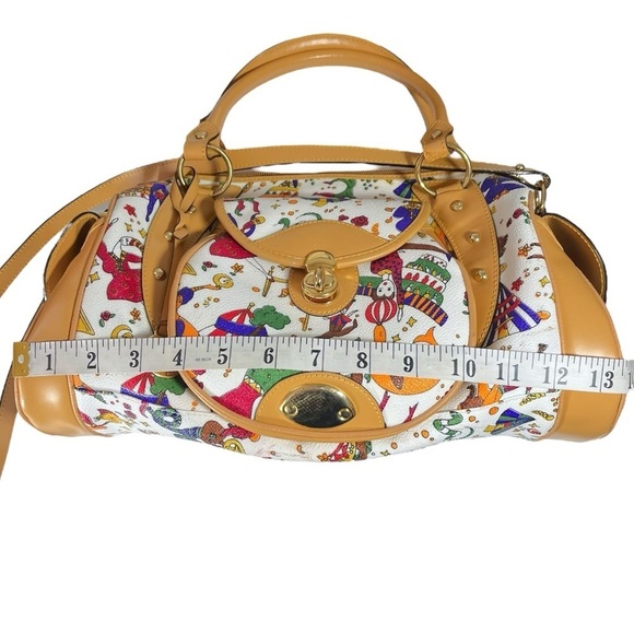 Piero Guidi Archived Magic Circus Top Handle Crossbody Satchel - Picture 10 of 15